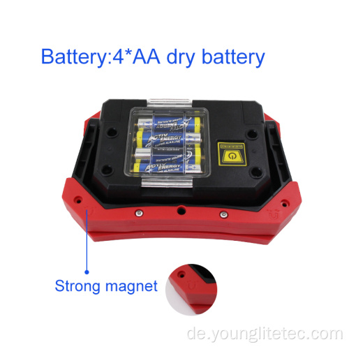 Batteriebetriebene flexible tragbare LED-Arbeitslicht